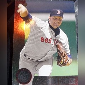 Jose canseco #64 and ROGER CLEMENS, 1996 LEAF BRONZ #69, RED SOX